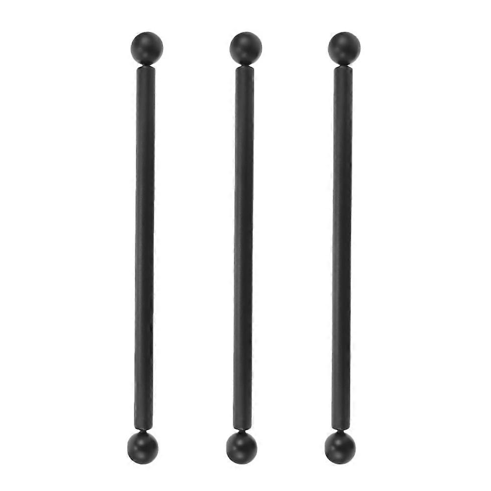 3pcs Outdoor Lamp Post Flag Holder Garden Light Rod Arm Handle Lamp Pole Arm Rest Handle Replacement