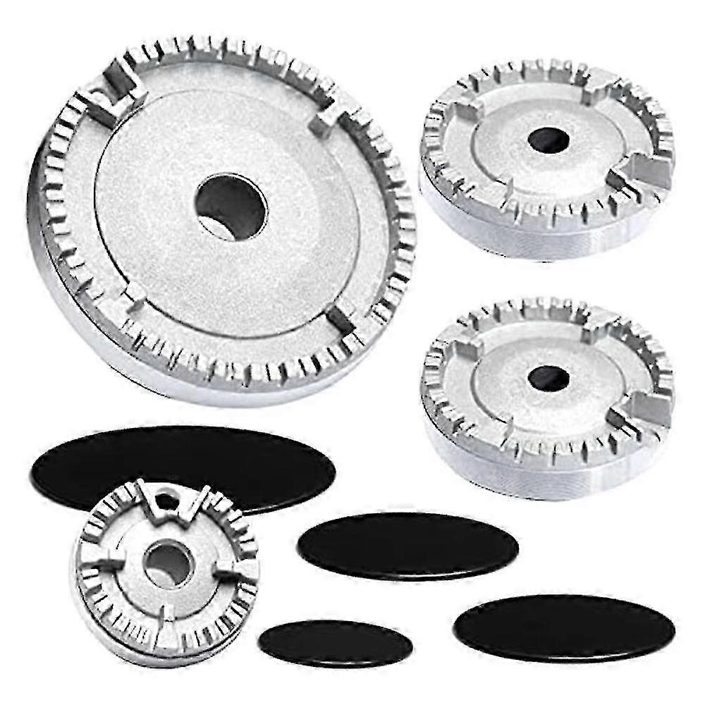 Gas Hob Burner Crown Flame Cap Durable & Universal Fit