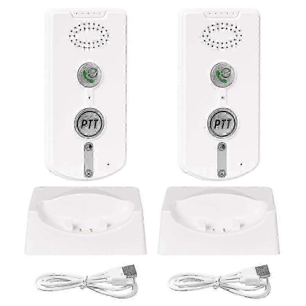 H8-2T 1000m Long Range 38 Ringtones 2 Way Wireless Intercom Doorbell for Home/Hospital/Hotel A-F