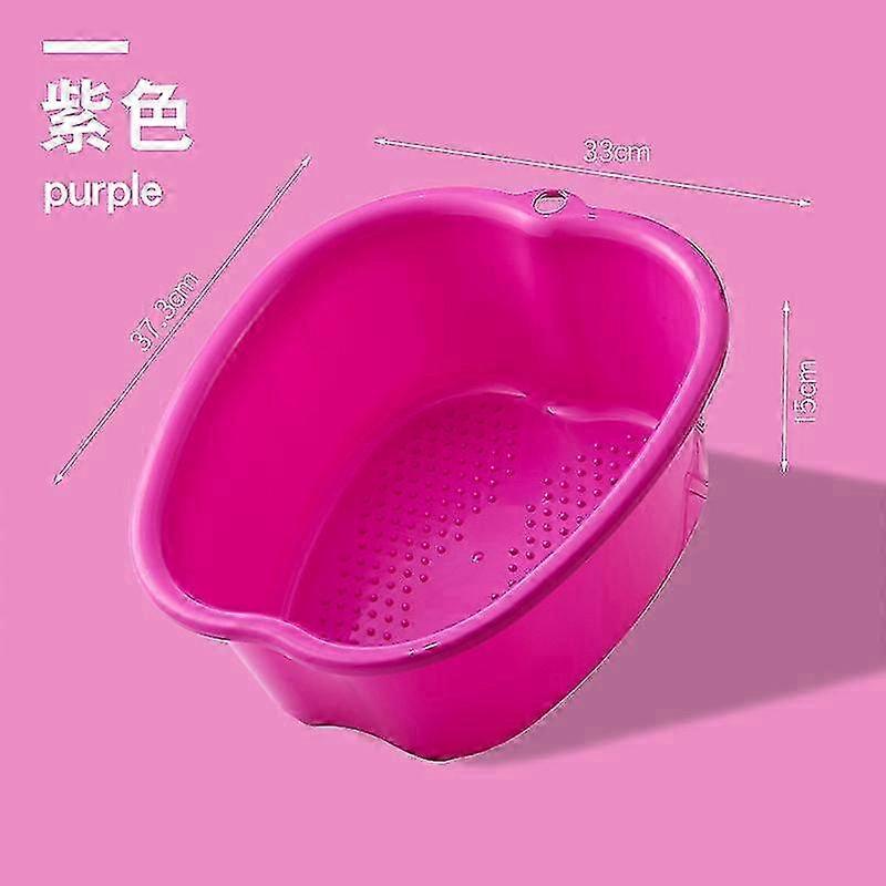 Spacious Foot Soaking Bucket for Deep Relaxation - Durable Design