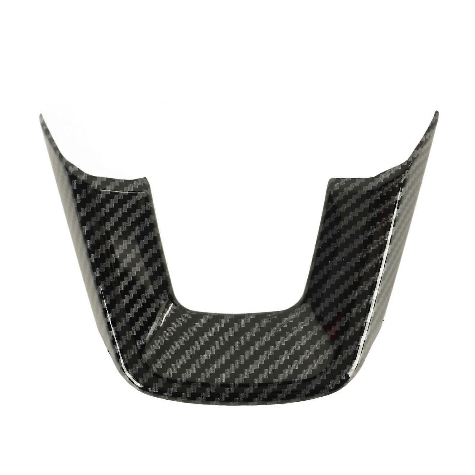 Steering wheel replacement trim for RS CR-V U shape carbon fiber