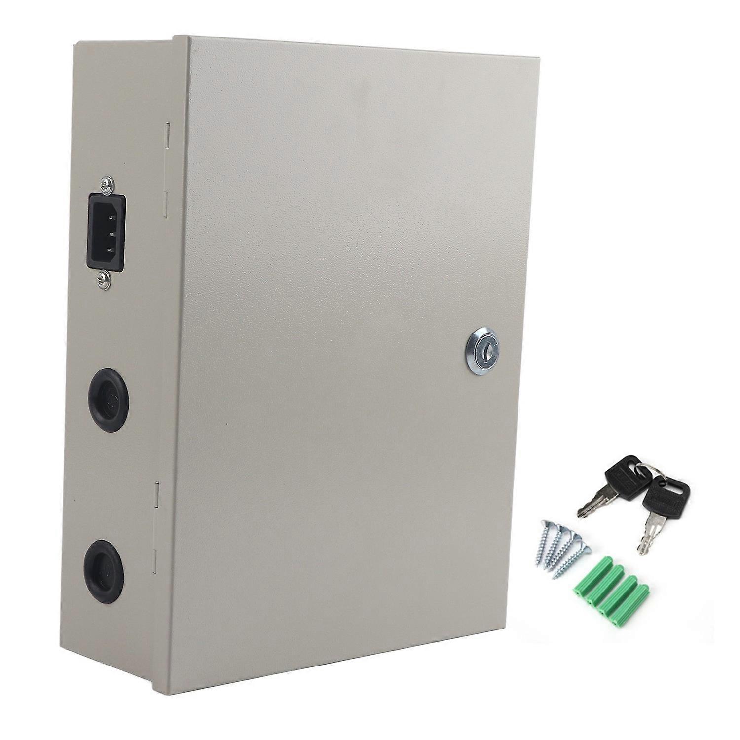 Access Control Power Supply Box UPS PWM 12V 10A with Delayed Power-off Function