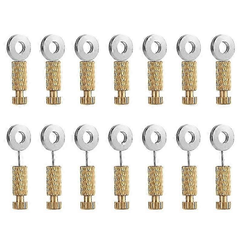 14pcs leather locking pins for positioning stitches