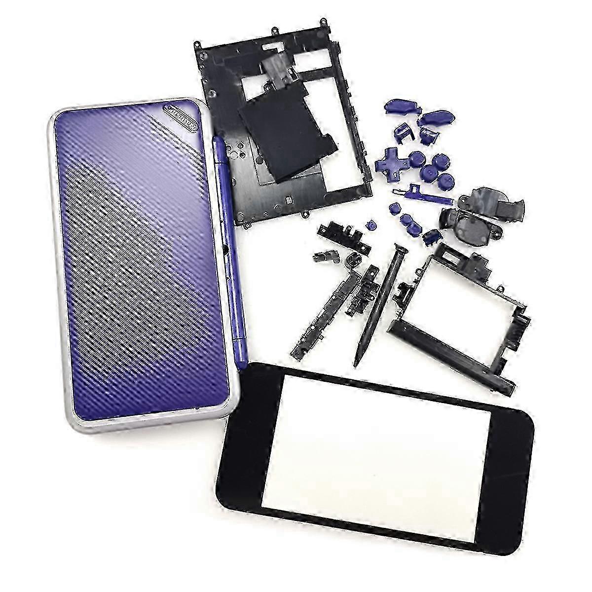 For NEW 2DS XL Replacement Full Housing Shell Cover Case for NEW 2DS XL LL Game Console Protector Accessorie B