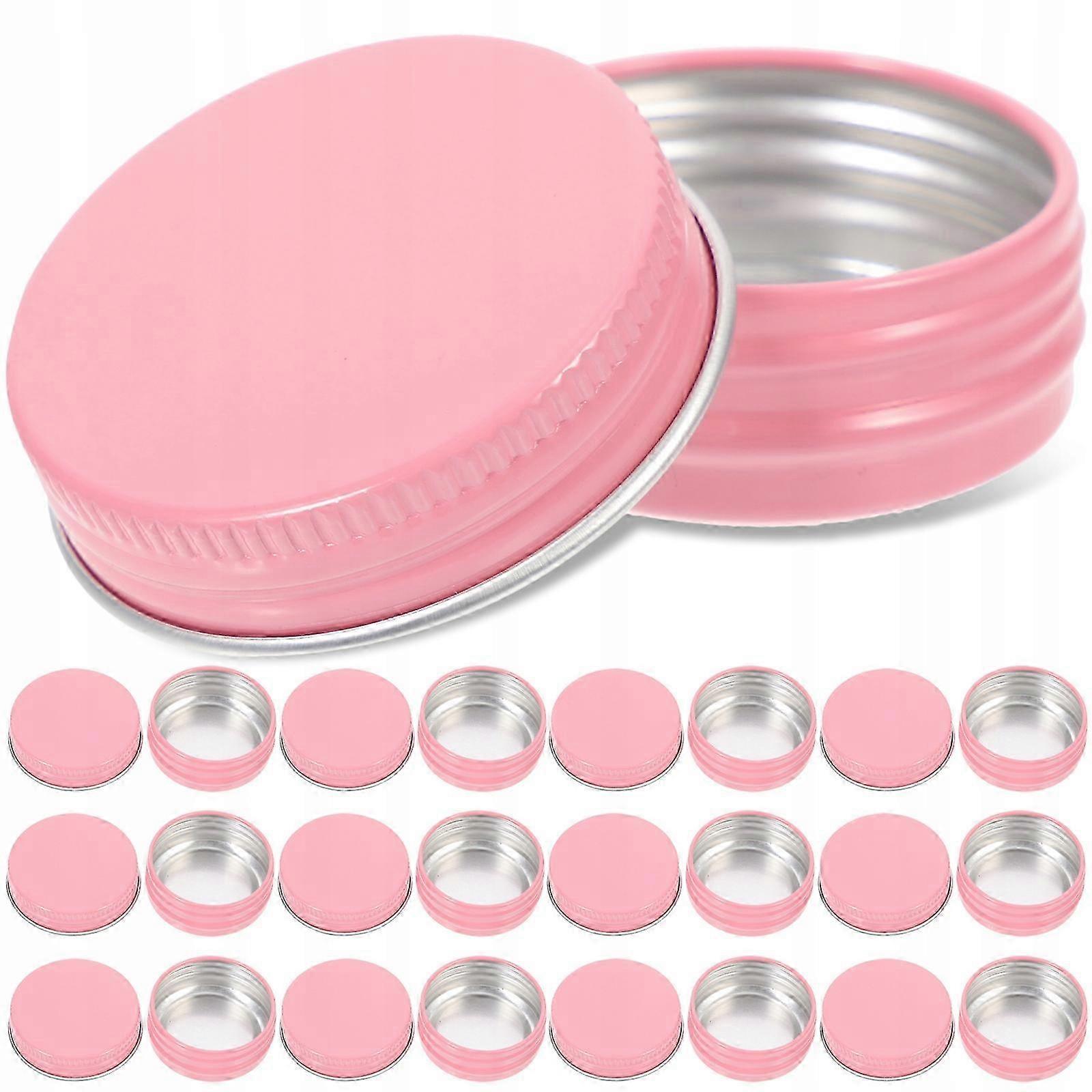 Metal Round Tin Empty Tins Salve Aluminum