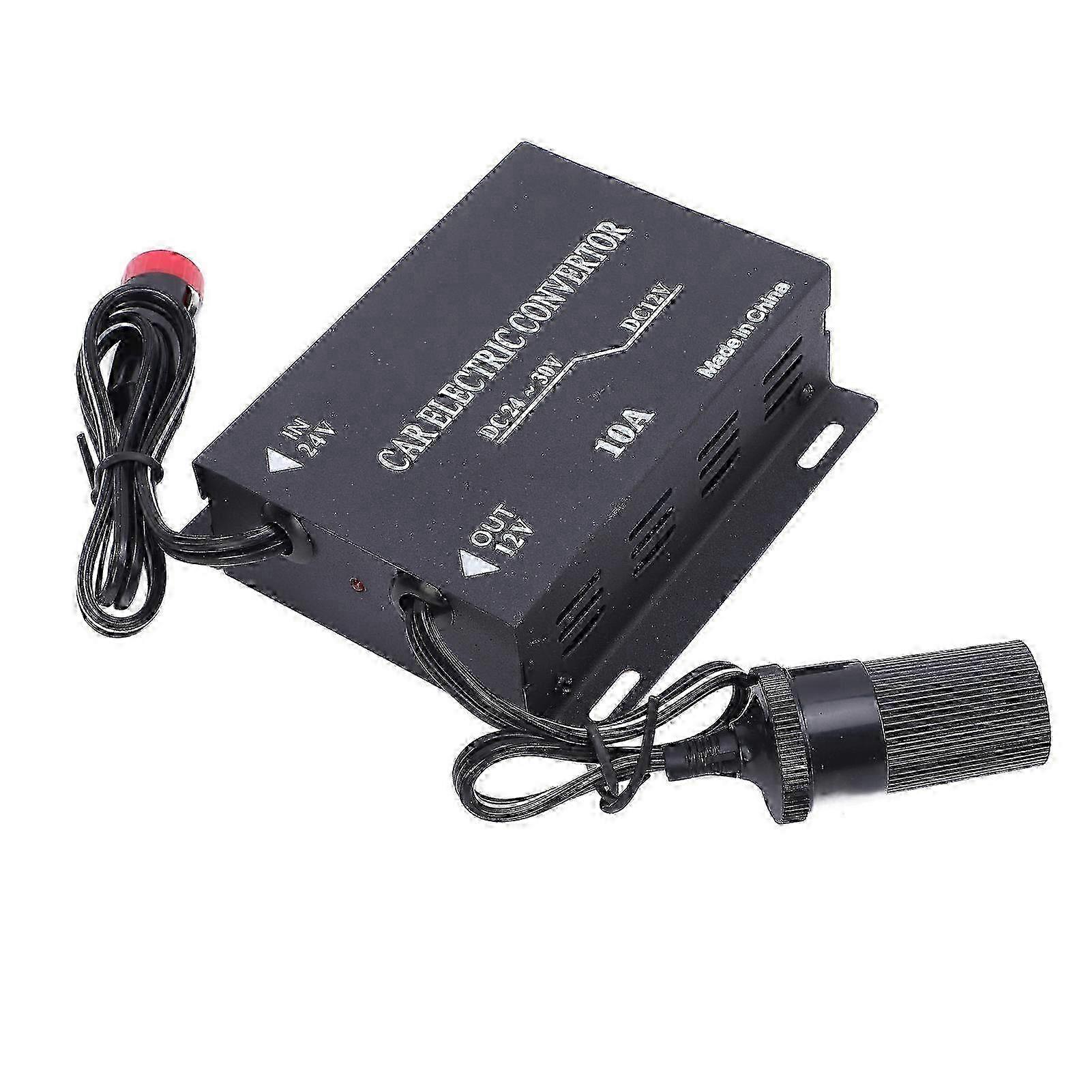 120W to 240W Car Power Converter DC 24V to 12V Efficient Fast Heat Dissipation Shockproof Power Transformer 10A 2025