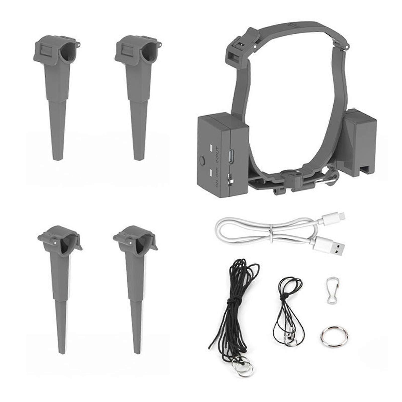 High Accuracy Aerial Dispensing Device With Safety Lock For Precise Dropping Tasks UAV Accessories Secure Drones Release Multicolor