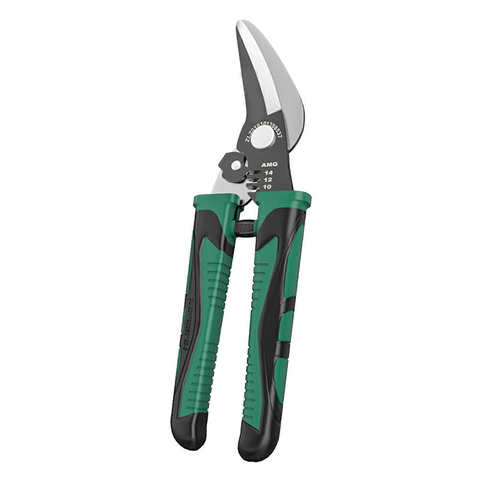 Function Spring Snips With   Durability For  Steel Cutting Smooth Wire Stripping Multicolor