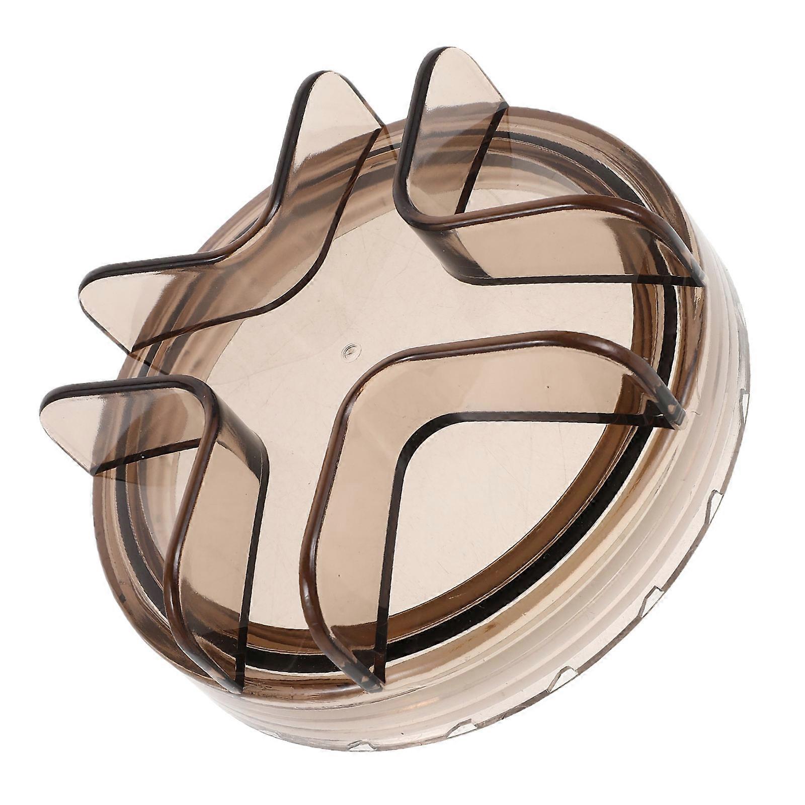 Pool Pump Filter Cover Sand Pump Strainer Cap for Swimming Pool Acrylic Coffee Material Replacement 1Pcs