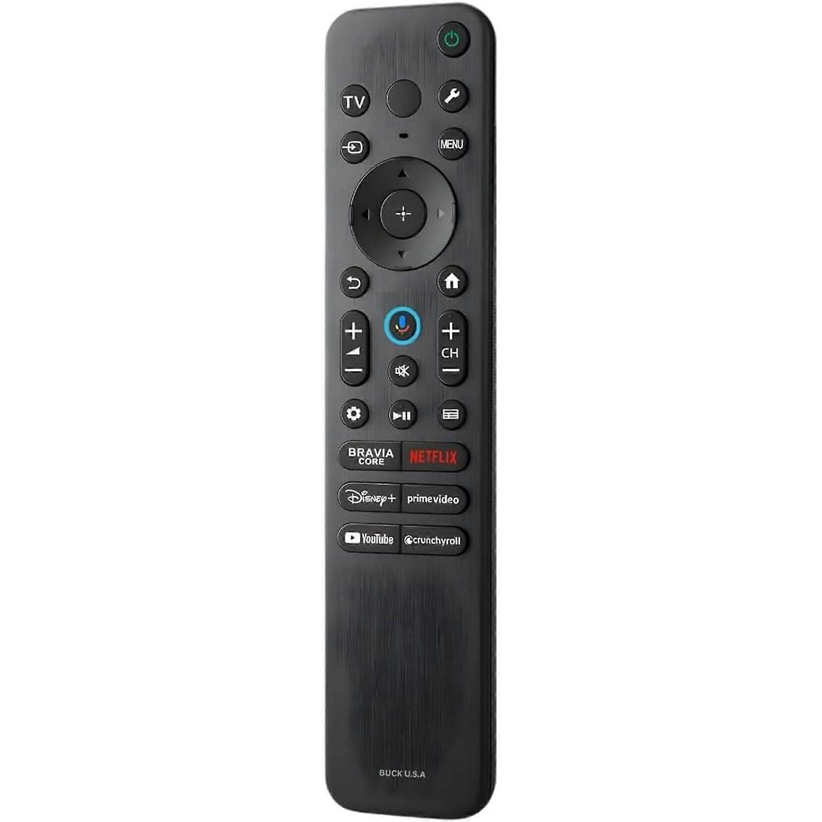 RMF-TX920U Remote Control Compatible with Sony Bravia Voice Control Easy Setup Google TV Models