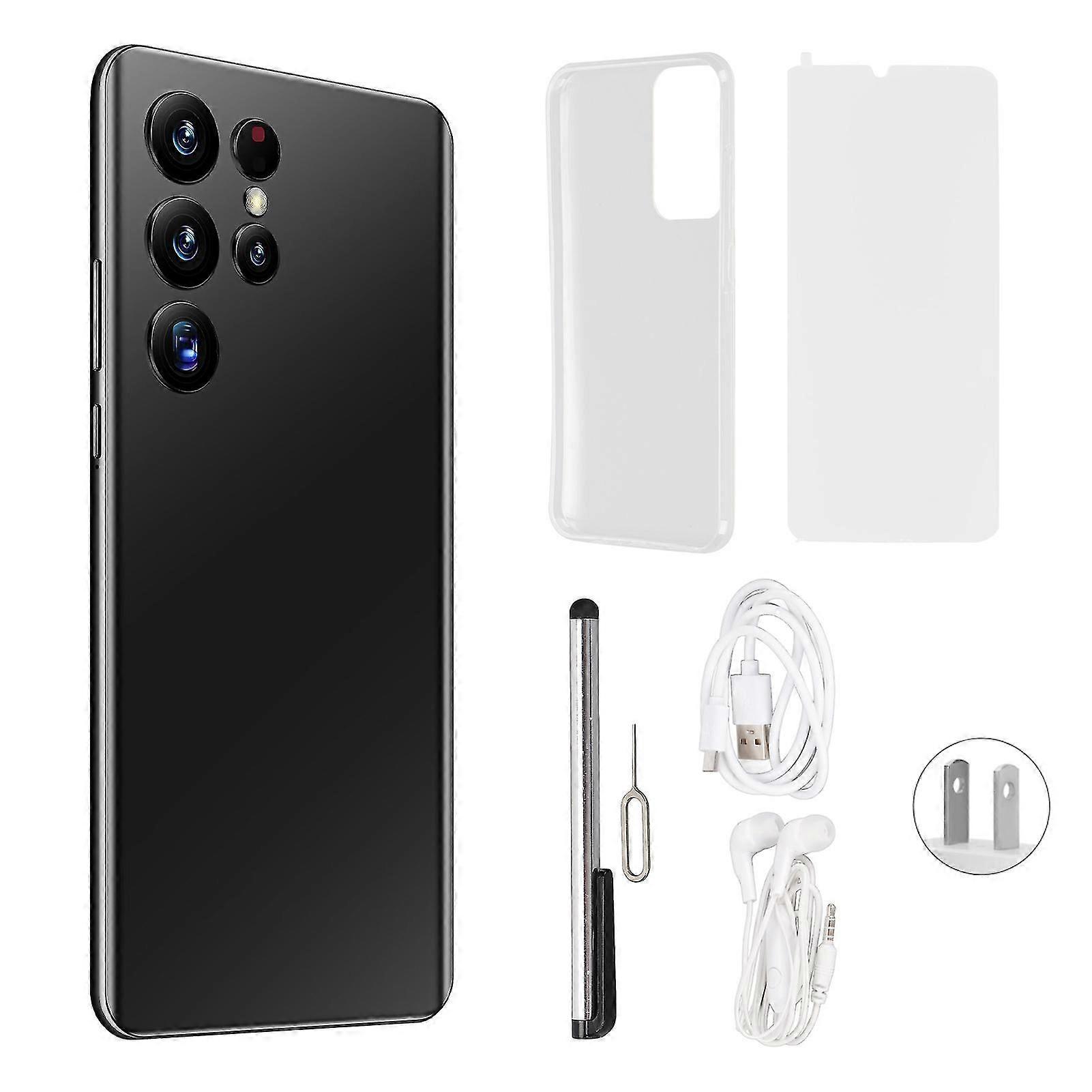 סמארטפון S22 Ultra: מסך HD+ בגודל 6.6 אינץ', SIM כפול, 128GB ניתן להרחבה, סוללה של 3000mAh