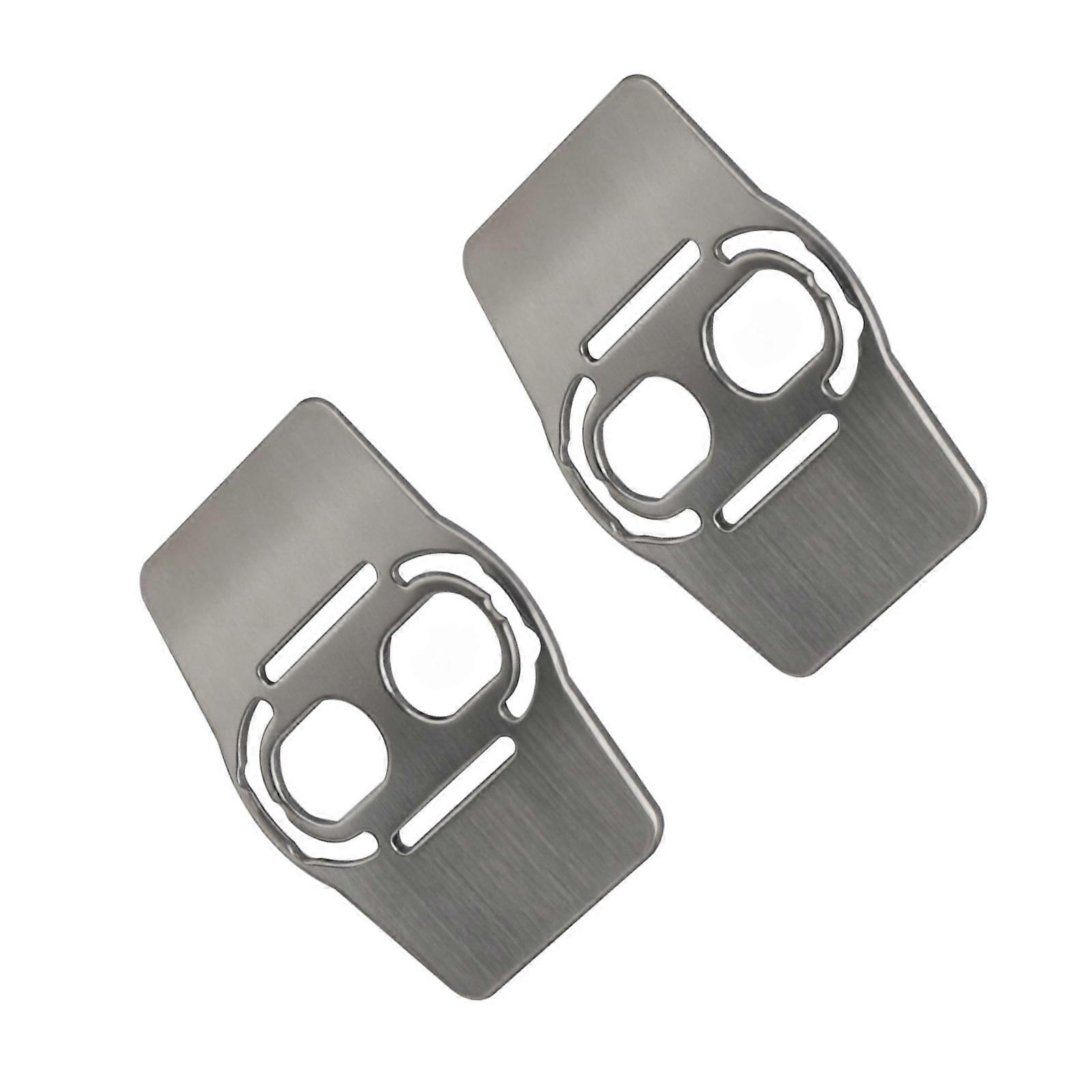 Quick Install Design Improved Stability for Long Distances Riding Bikes Shoe Cleat Adapters Spacer Reinforcement Pad Multicolor