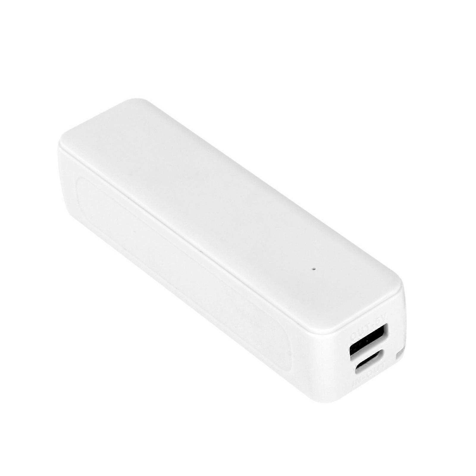 Intelligent External Battery Housing Set With Spring Filled Battery Compartment And Overcharge Security Structure  White