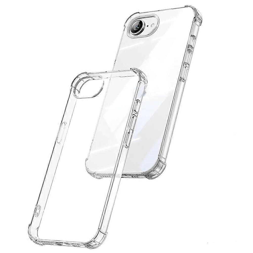 Shockproof Soft Case For iPhone 17 16e 16 15 14 Plus Pro Max Clear Back Covers