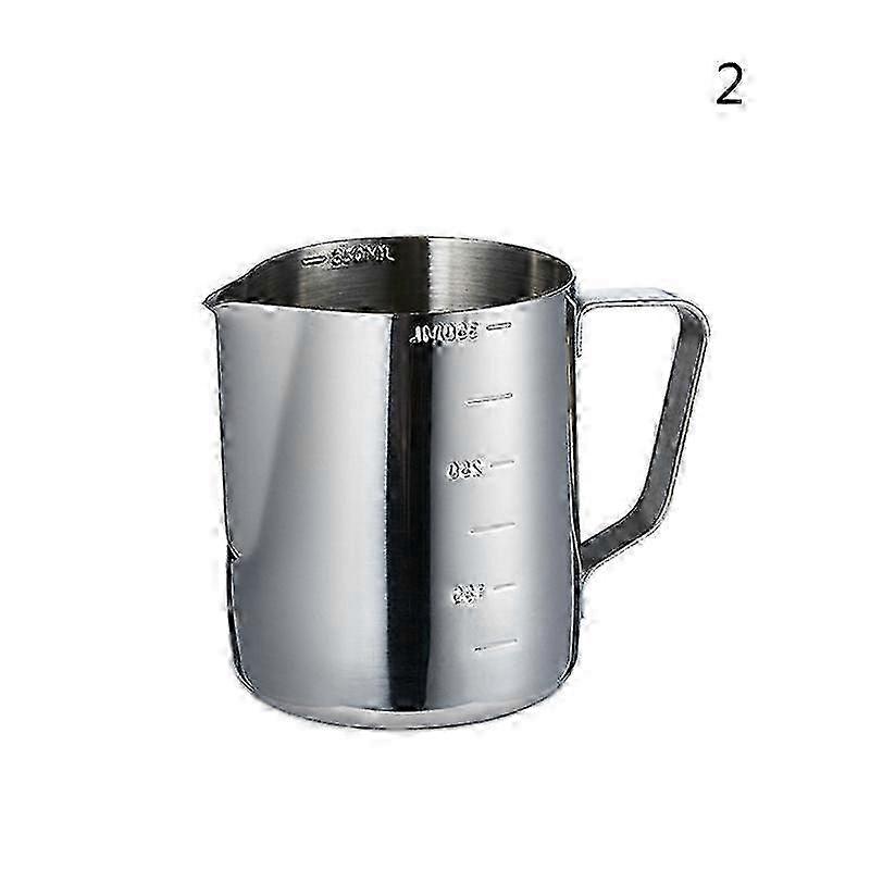Milk Frothing Jug With Scale Espresso Steaming Pitcher with Marking