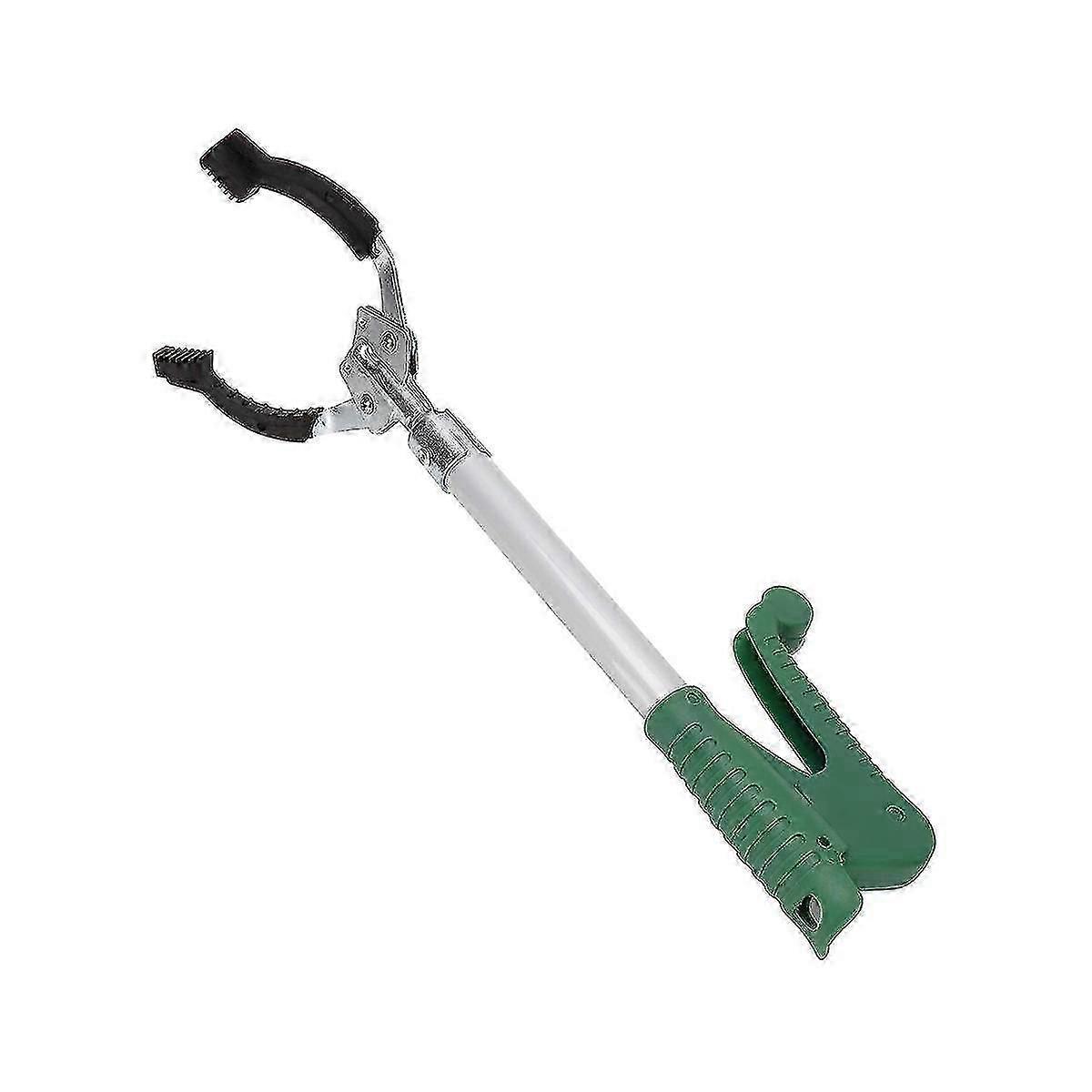 Garbage Tongs Reaching Tool Long Arm Garbage Collection Stick Alloy Garbage Clip Picker 40cm