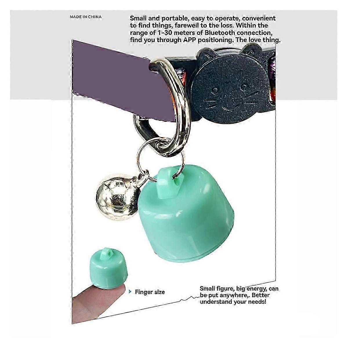 Mini GPS Tracker for Pets Pet Anti-Loss Device for Android & IOS Ideal for Cats Dogs Birds Rabbits