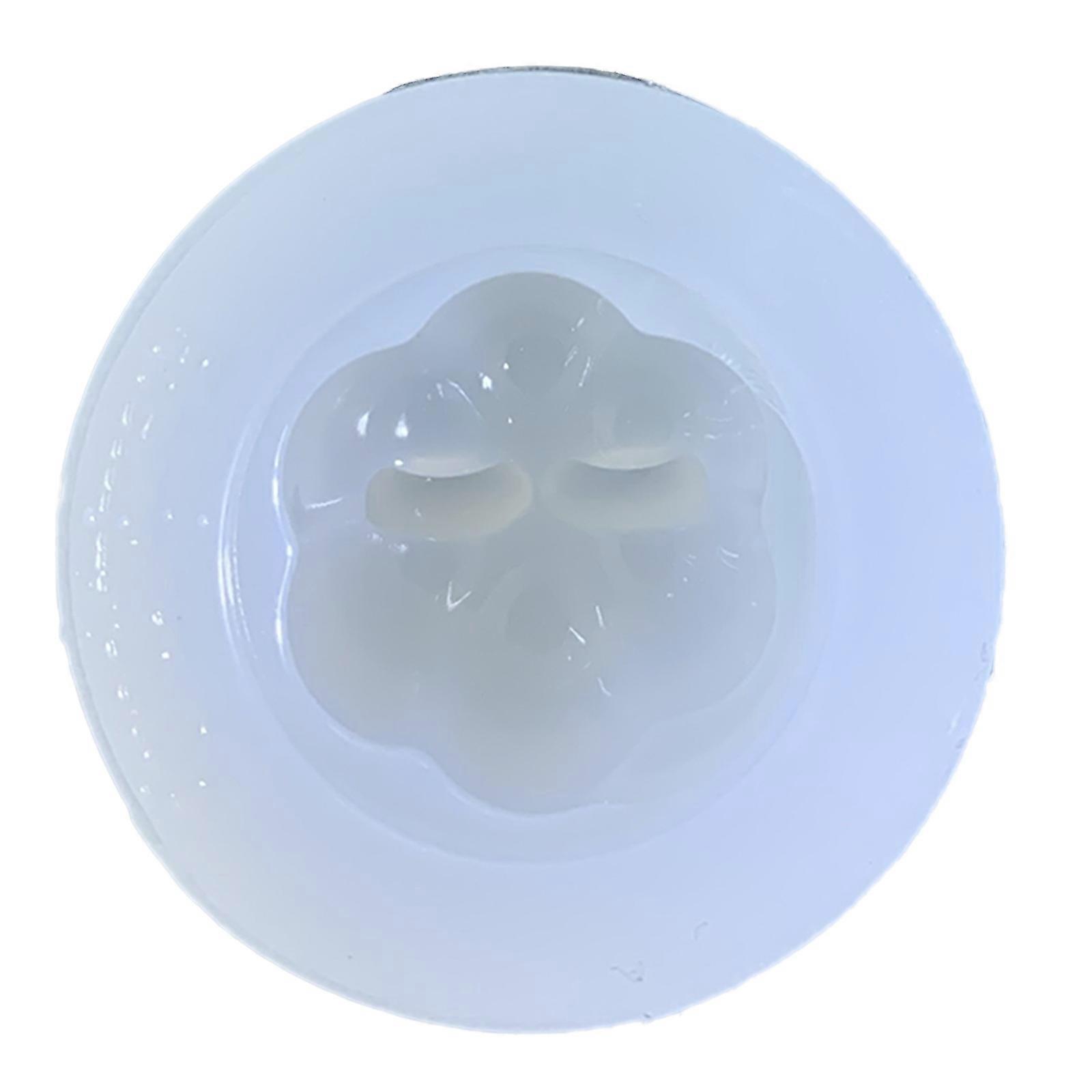 Mini Pudding Shaped Silicone Mold Fondant Cake Mold DIY Baking Tool for Making Chocolate, Candy, Candle, Handmade Soap Multicolor