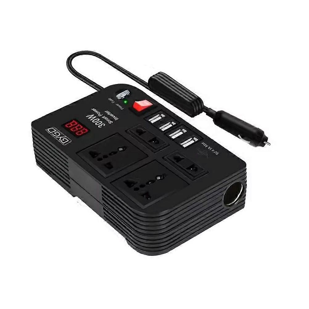 Car Inverter 300W High-Power DC 12V to 220V Multi-Function Home Modified Sine WaveAutomotive Power Converter Inverter
