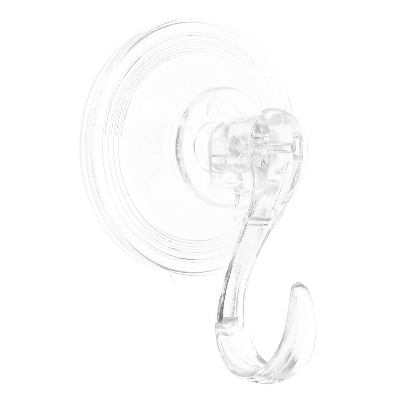 Shower Hooks with Strong Suction No Drill Easy Install for Bathroom Wall Accessories