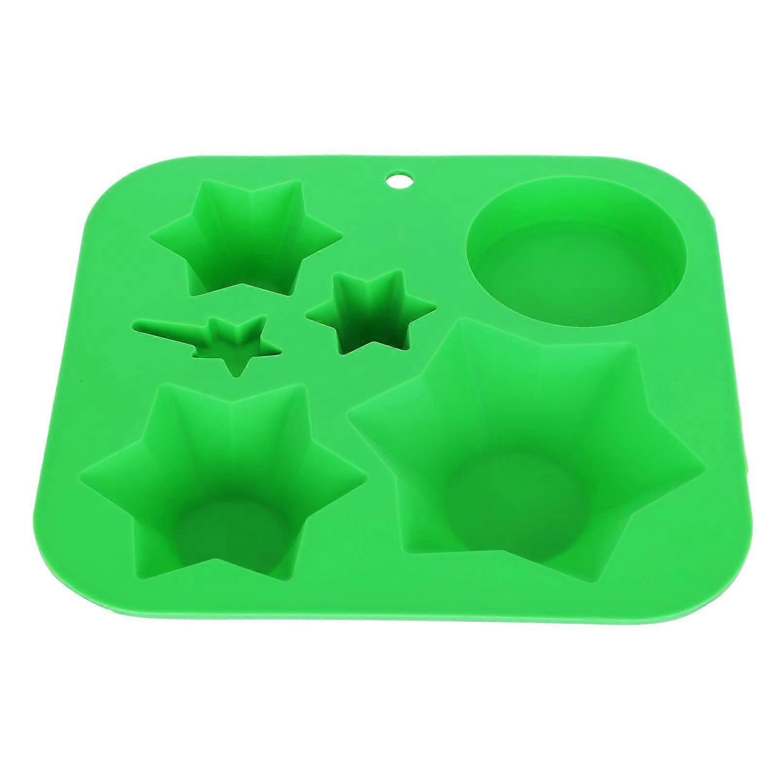 Christmas Tree Silicone Cookie Mold for Baking Cakes and Festive Kitchen Decoration