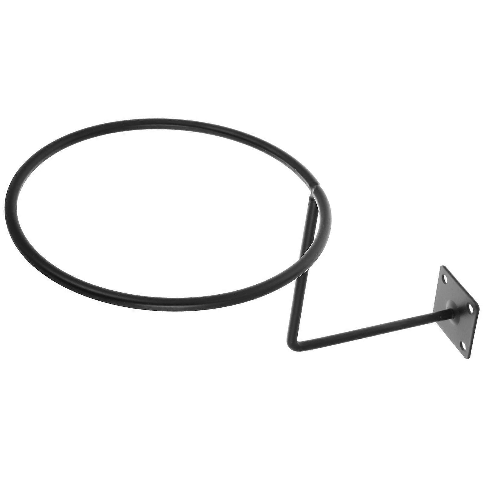 Hat Rack Wall Mounted Black Hat Holder Hook Organizer