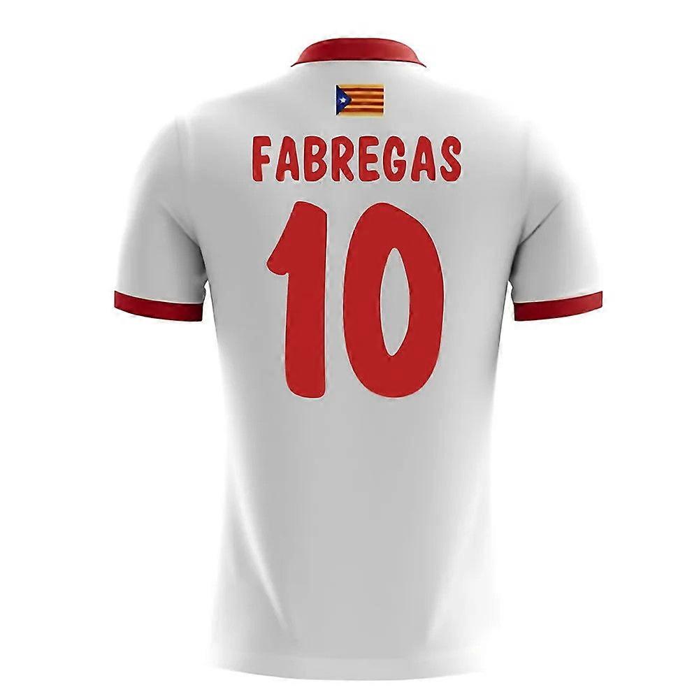 2025-2026 加泰罗尼亚空罗客场球衣（法布雷加斯 10）