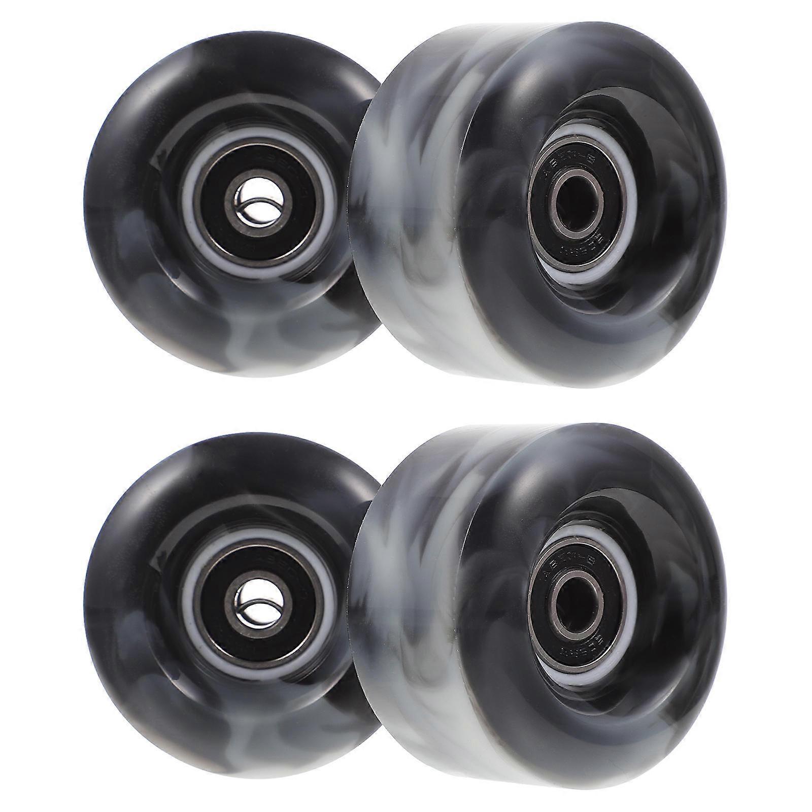 PU Roller Skating Wheels for Outdoor Skating 8Pcs Assorted Color