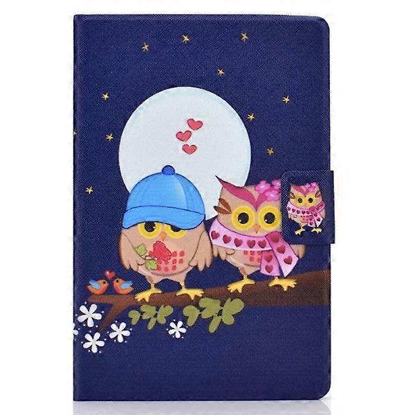 Compatible with iPad 10.2" 2021/2020/2019 Case with Stand - Owls Owls