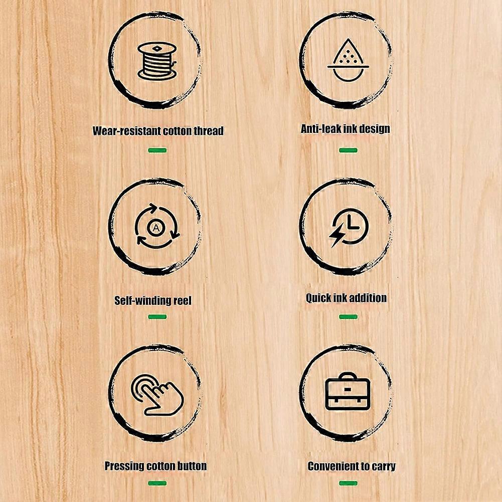 Automatic Retractable Chalk Line Tool for Enhanced Efficiency in Construction and Woodworking Red