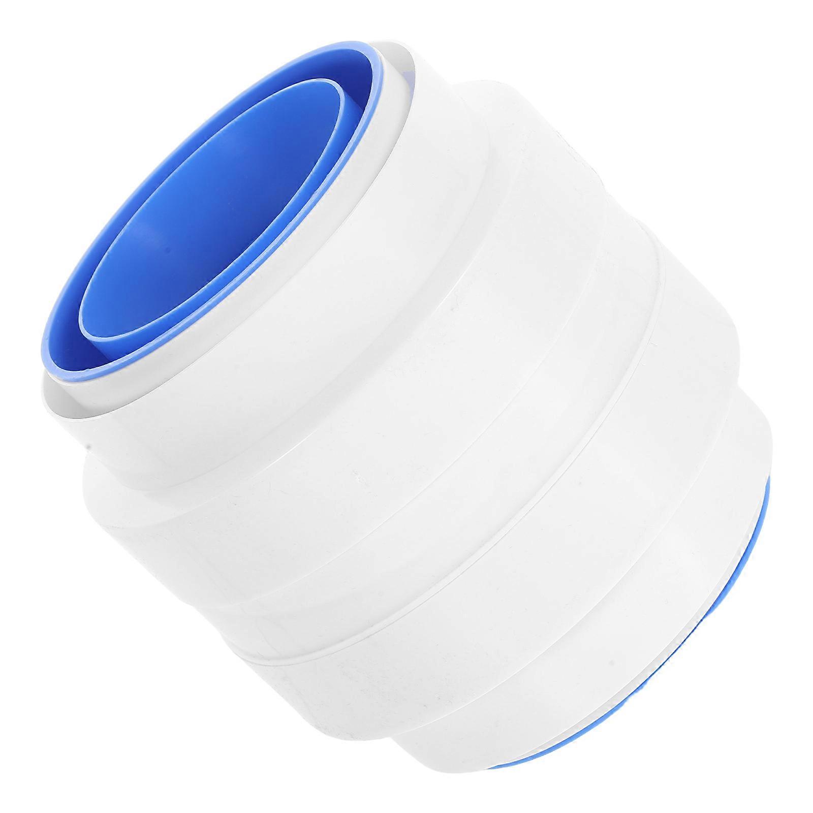 Backflow Valve Dual Flap for Range Hood Plastic Easy to Install