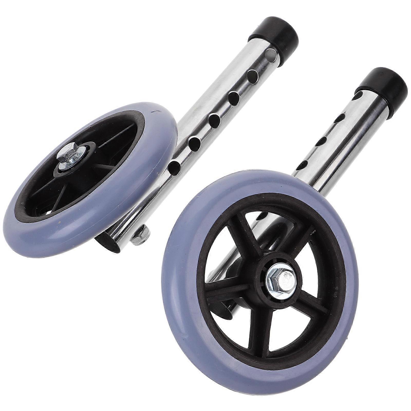 Replacement Wheels for Walker Front Aid 1Pair Heavy Duty