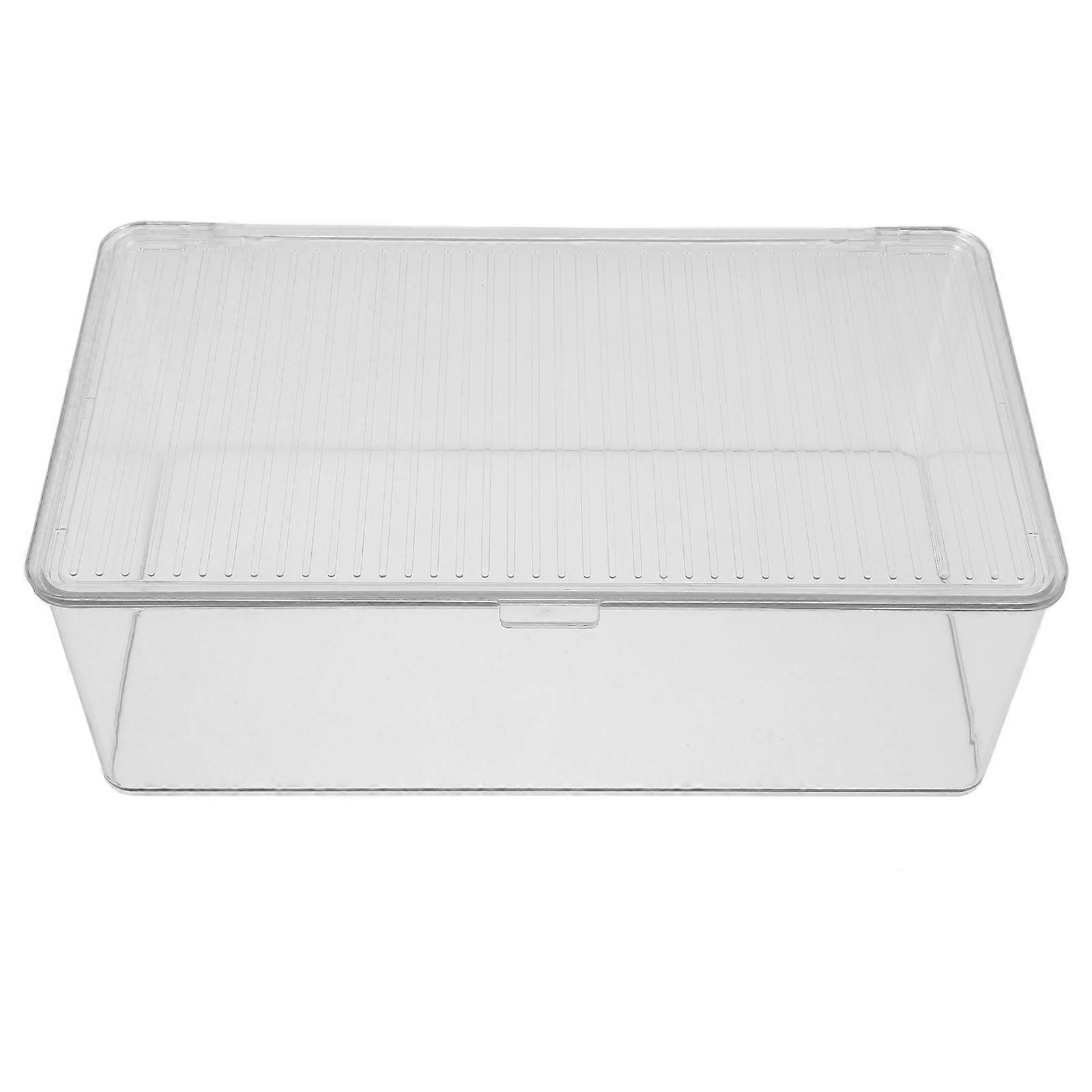 Button Badge Case for Storage Use in Clear Pet Material