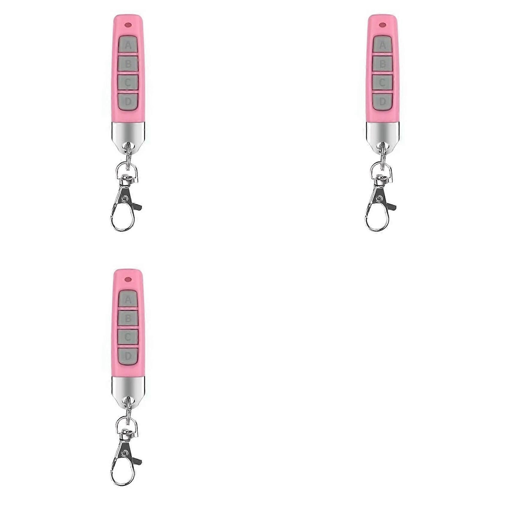 3X 433MHz RF Remote Control Compact Wireless Duplicator for Garage Doors Gates Systems Universal E