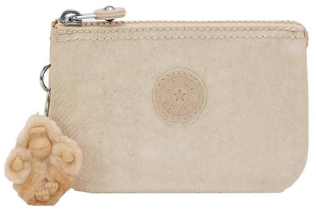 Kipling Creativity Small Pouch - Sparkled Beige
