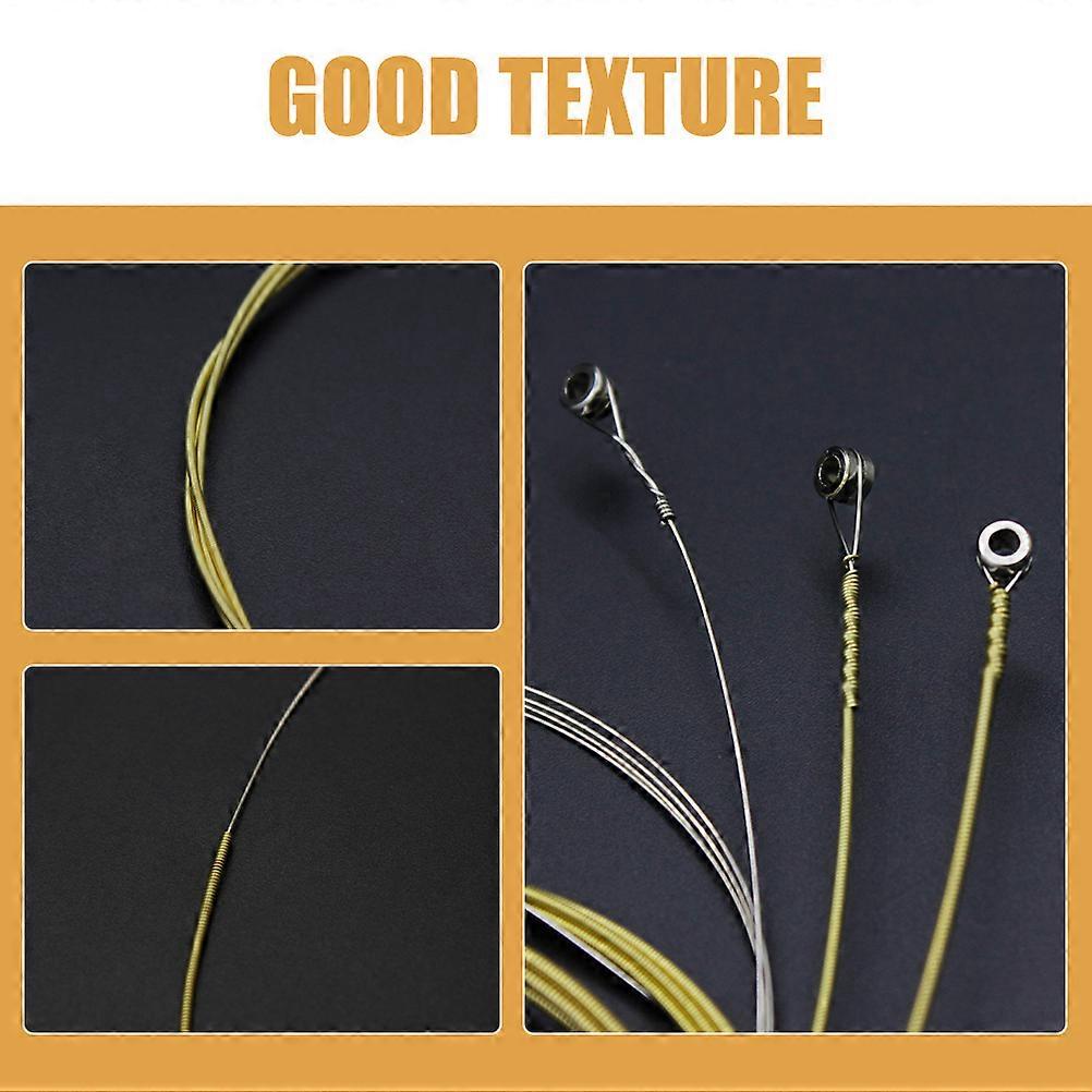 Acoustic Guitar String Replacement 1Set Assorted Color Guitar Strings Repair Kit