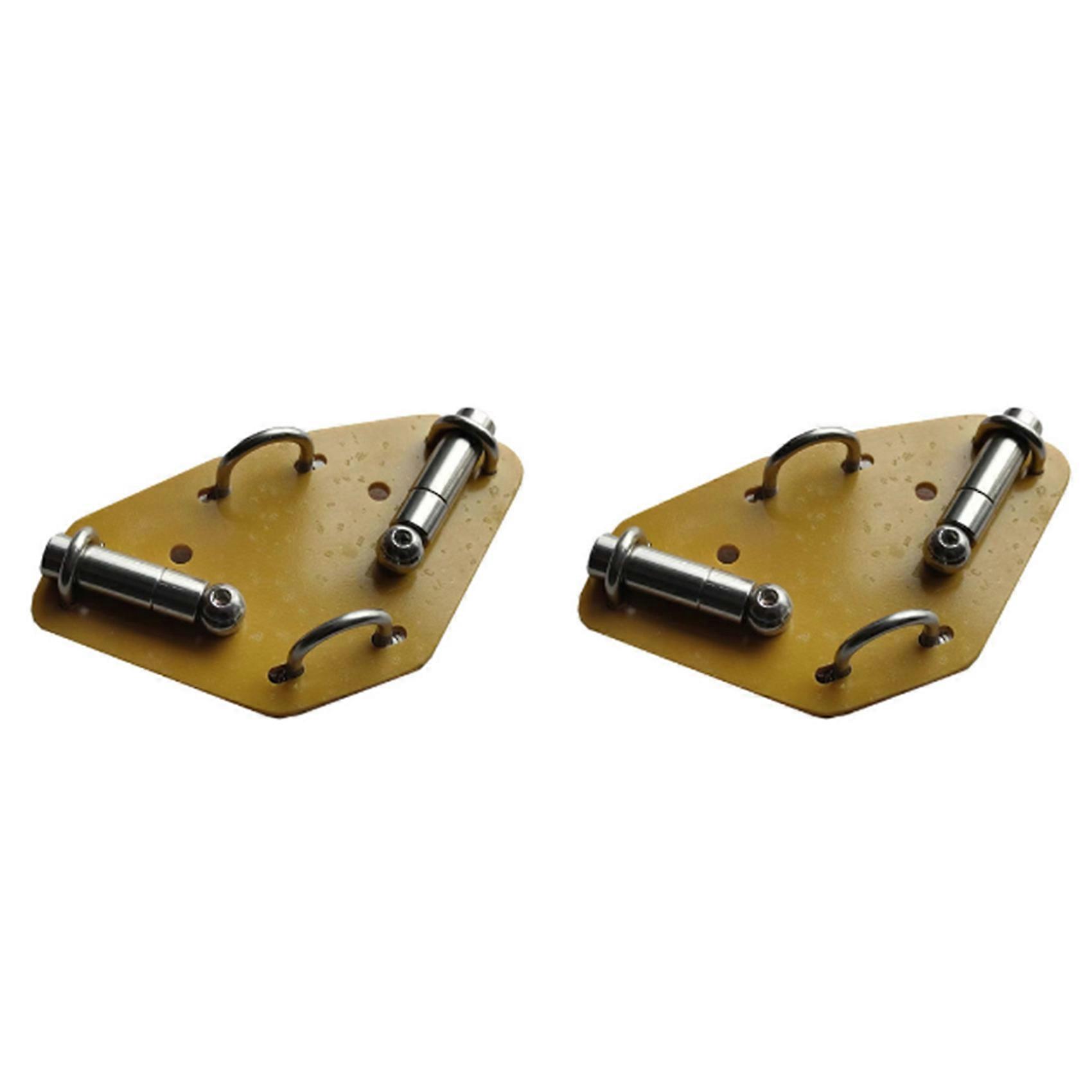 2X Shortwave Lever Positive V Bottom Plate Shortwave Antenna Can Be Connected to Tripod 14-50Mhz(Without Fixing Rod)