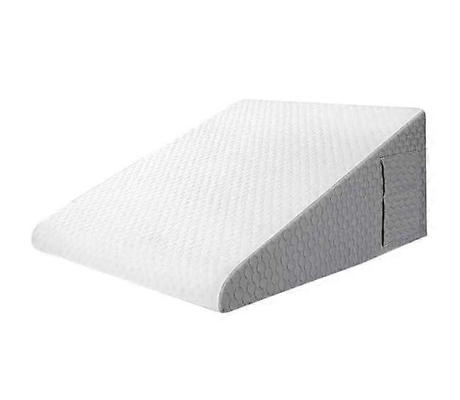 Bed Wedge Pillow for Sleeping and Acid Reflux Relief, 12x24x24 Triangle Support Cushion