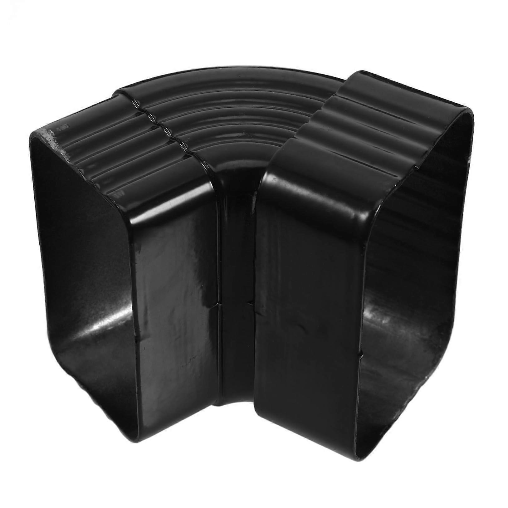 65 Degree Aluminum Rain Gutter Downspout Elbow Connector Durable Alloy Adapter for Efficient Water Flow