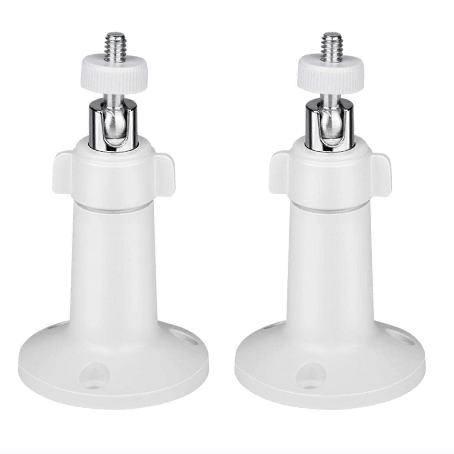 2 Pack 360° Adjustable Weatherproof Security Wall Mount Bracket for Ring Camera, Arlo and Eufy