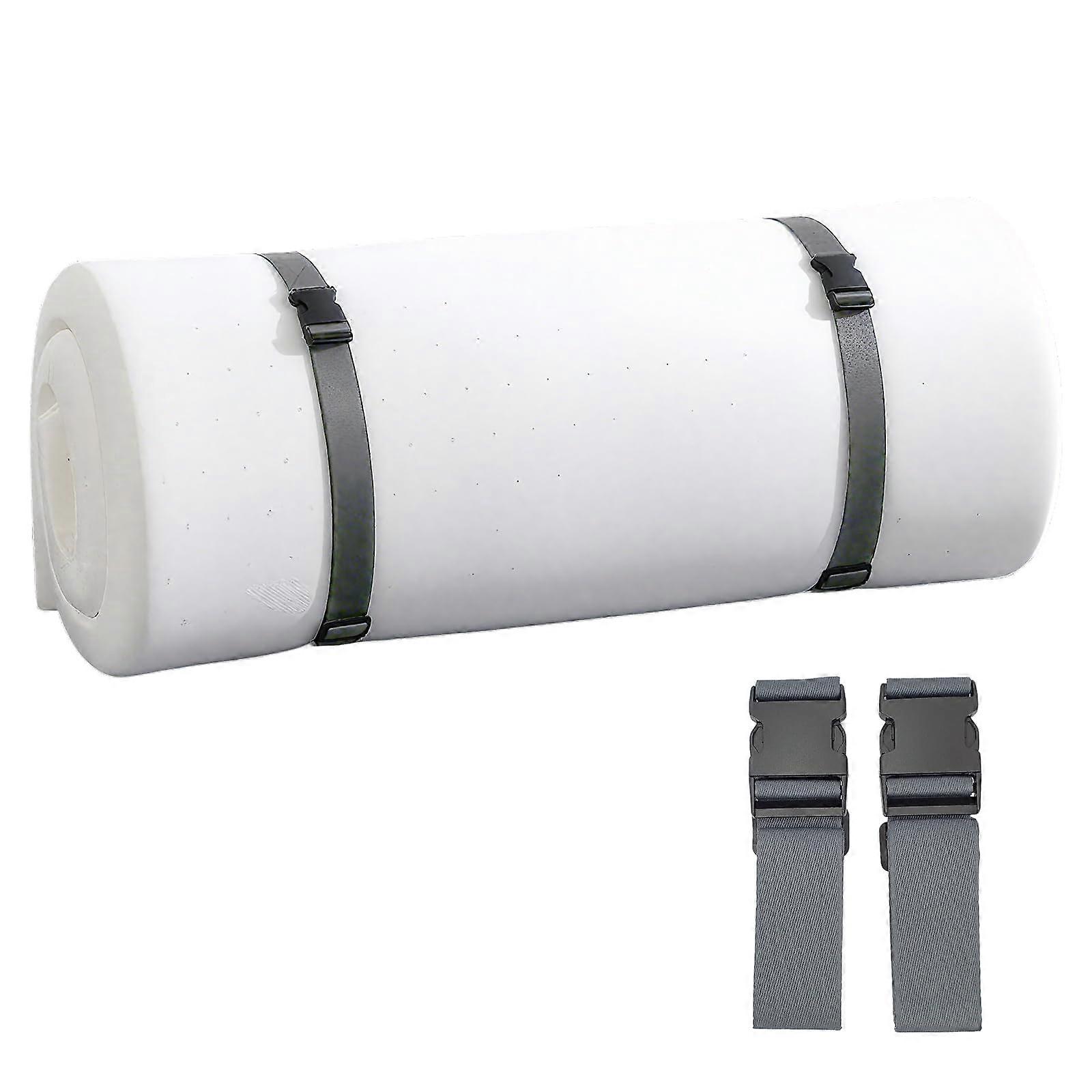 2PCS 75'x2' Adjustable Mattress Straps with Strength Buckle for Moving and Storage