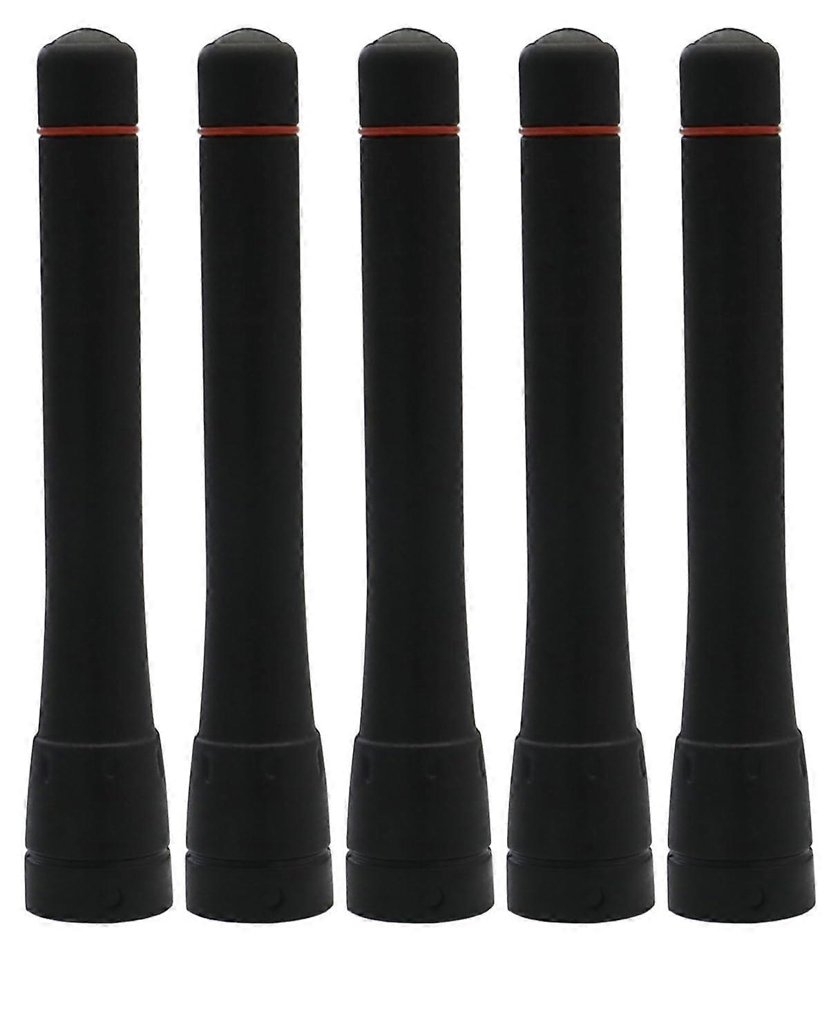 UHF Stubby Antenna 400470MHz for ICOM Radios 3.5 Inch Durable Replacement 5 Pack