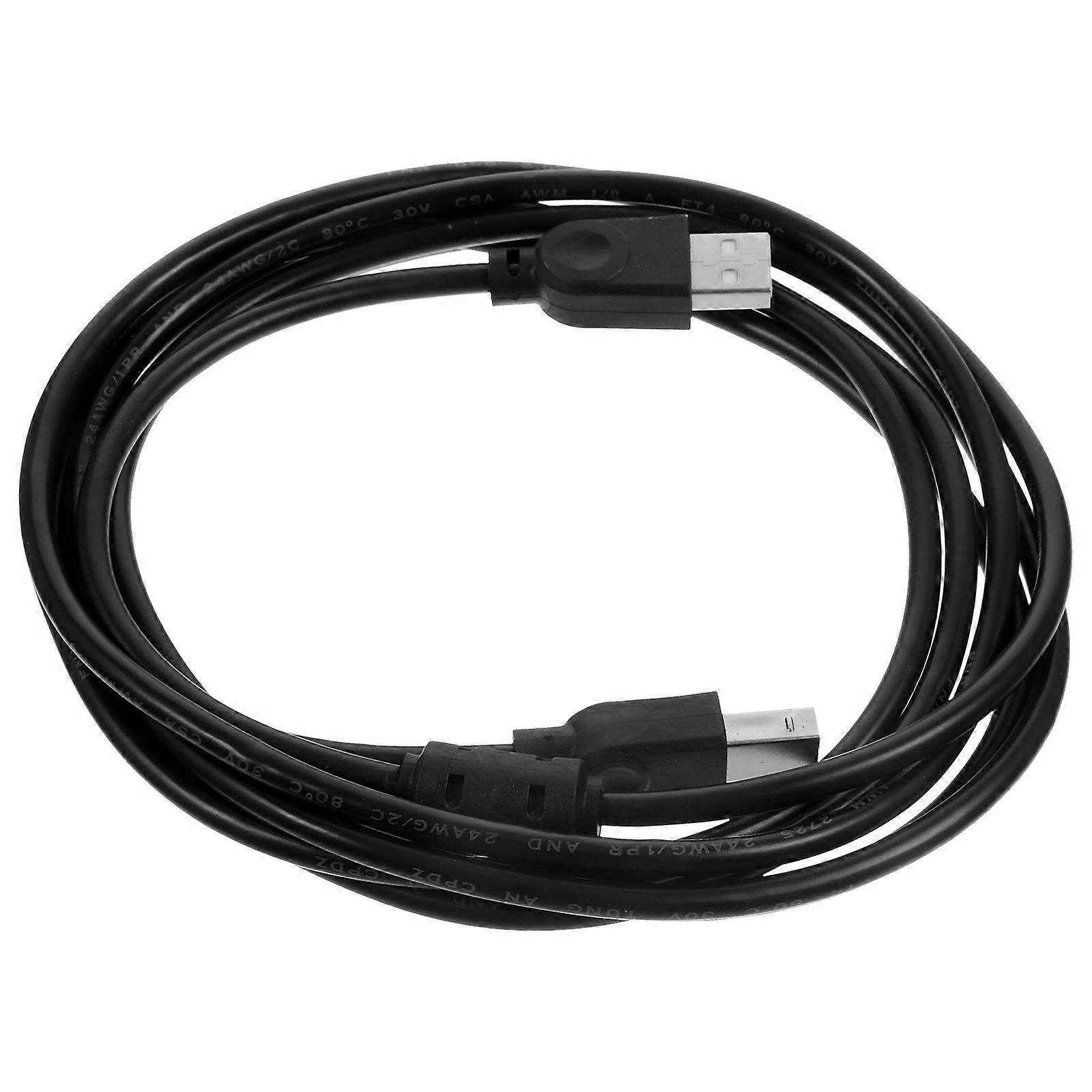 High-Speed Transmission Printer Cable 3 Meters Length Compatible With Computers Copiers Printer 4Pcs