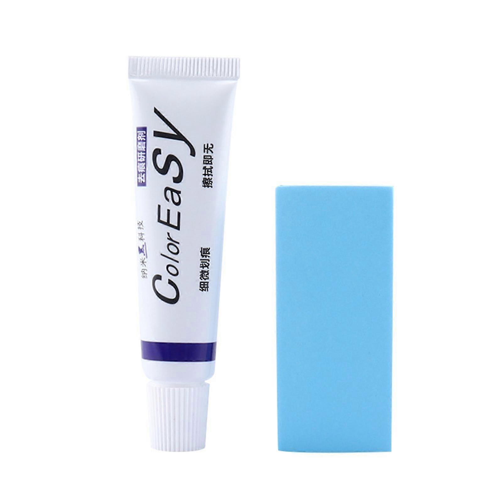 Auto Voskový škrabanec Odstrániť automobil Biely lak Škrabanec Oprava Poškriabaný vosk