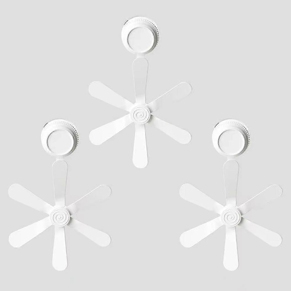 3Pcs Air Conditioner Wind Deflector Fan Adjustable Direction Suction Cup Mount AC Unit Wind Guide Fa