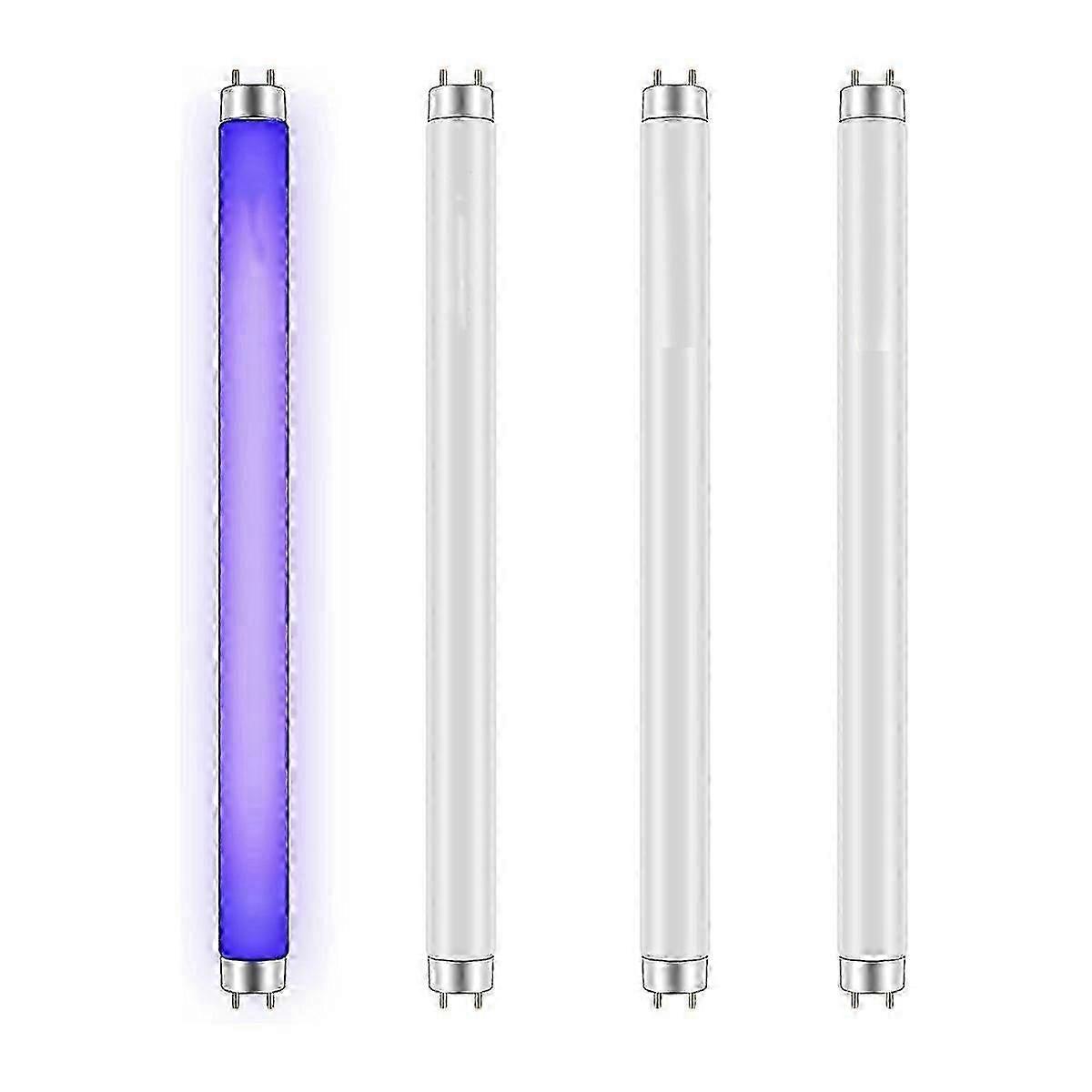 4 Pack Bug Zapper Replacement Light Bulbs 10W T8 Tube