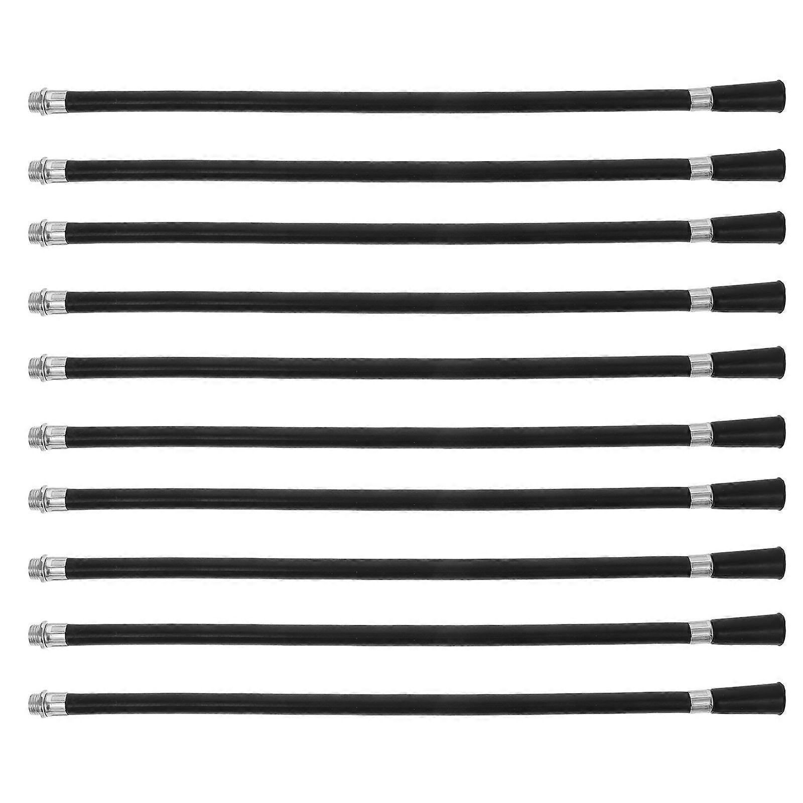 Fire Extinguisher Nozzle Hoses Replacement with Plastic Material for Daily Use Black Color