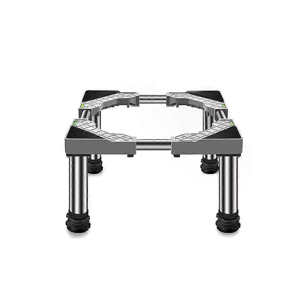 Adjustable Washing Machine and Fridge Stand with 8 Locking Wheels, Heavy Duty Noise Reduction Base Ref: 8291