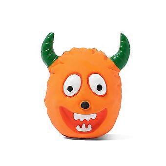 Pet Latex Toy Cartoon Alien Monster - Dog Chew Toy, Bite-Resistant, Squeaky, for Puppies Small Dogs, Teething Cleaning,