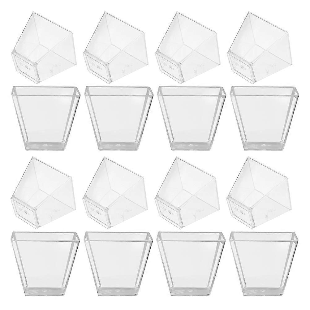 Transparent Dessert Cups Ps Multi-Function Fruit Cups 80Pcs